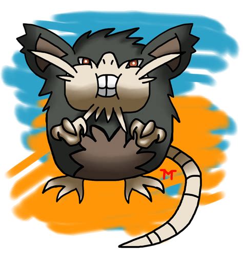 Pokecember Day 28 Alolan Raticate by Morshute on DeviantArt