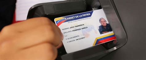 Venezuela: Es hora de acabar con el Carnet de la Patria - LatinAmerican ...