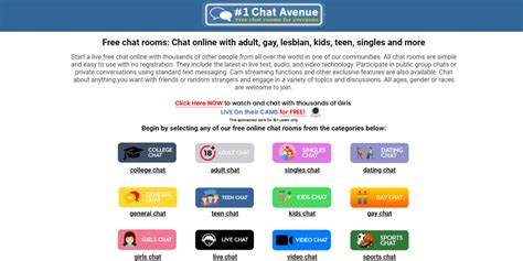 Chat-Avenue & 12 TOP Adult & Casual Chat Sites Like Chat-avenue.com