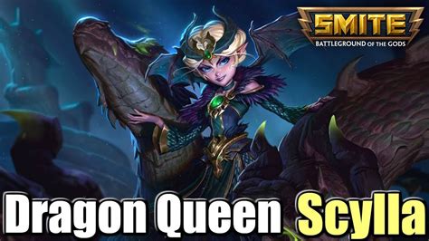 SMITE: New Scylla Skin - Dragon Queen Scylla - Abilities, Voice Pack, & Card Art! - YouTube