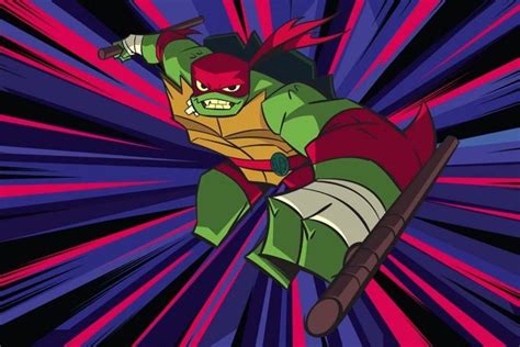 Raphael será el líder del equipo en Rise of the Teenage Mutant Ninja ...