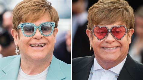 Elton John Glasses Pink : Thieves Steal Elton John S Heart Shaped Glasses From Memphis Rock N ...