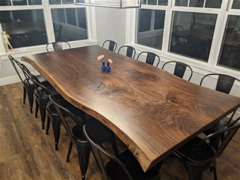 Live Edge Dining Room Tables For Sale | Lancaster Live Edge