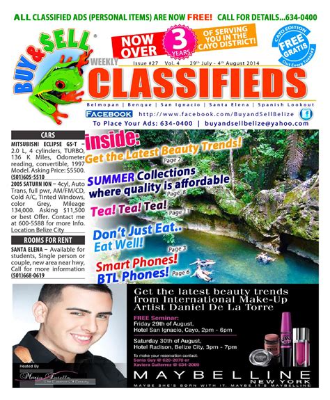 Issue027(1) by Buy and Sell Weekly Classifieds - Issuu