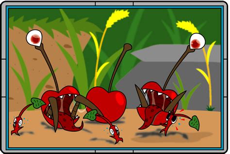 Pikmin Bestiary - Crimsoned Mimurk by Sageroot on DeviantArt