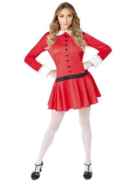 Rubie's Costume Co - Willy Wonka Veruca Salt Women's Costume - L - Walmart.com