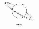 Coloring Pages Saturn sketch template