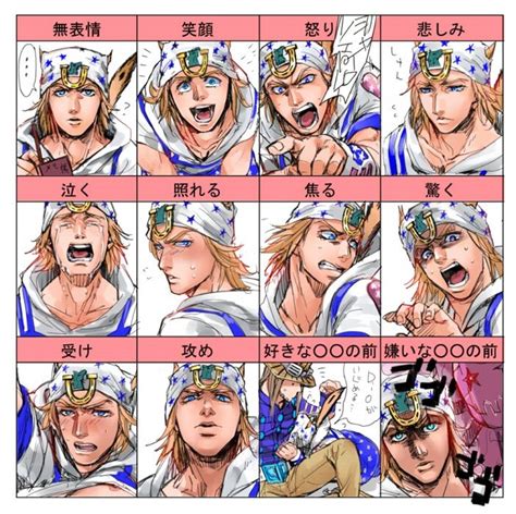 The many faces of Johnny Joestar | Anime Amino