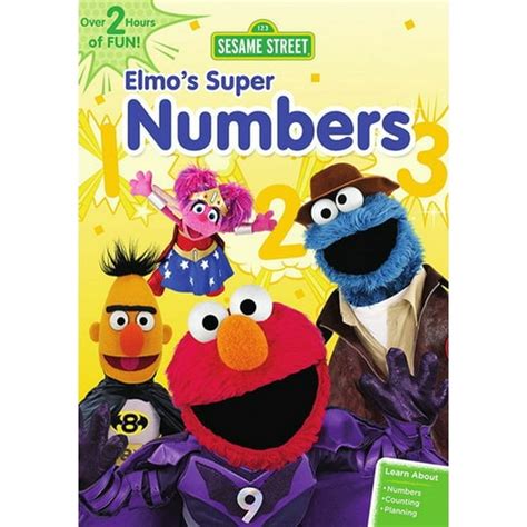 Sesame Street: Elmo's Super Numbers (DVD) - Walmart.com - Walmart.com