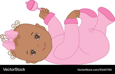 African American Baby Clipart