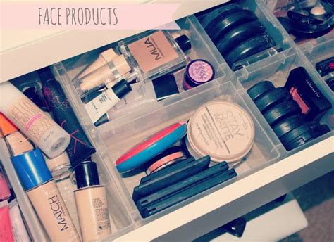 Ikea MALM dressing table-Ikea Antonius Basket Inserts-Makeup Storage-Makeup Collection-UK Beauty ...