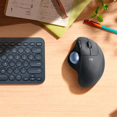 Logitech ERGO M575 Bluetooth + 2.4Ghz Unifying Wireless Trackball - Gr – CozyDev