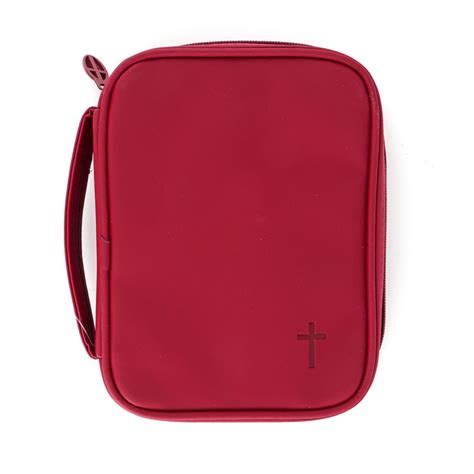 Dicksons, Cross Compact Bible Cover, Vinyl, Red | Mardel | 3891090