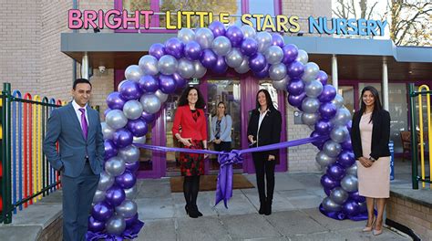 The grand opening of Bright Little Stars Nursery in Barnet