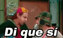 Di Que Sí Chavo Y Kiko GIF - ChavoDelOcho DiQueSi Kiko - Discover & Share GIFs