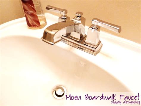 How to Install a New Bathroom Faucet in a Pedestal Sink #MoenDIYer