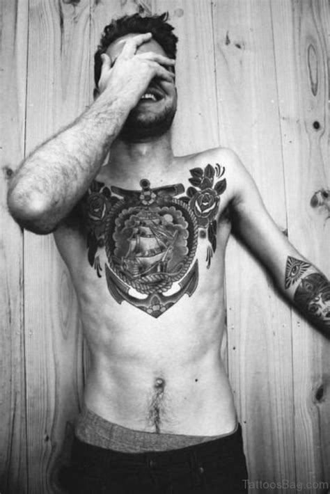 50 Wonderful Chest Tattoos For Men - Tattoo Designs – TattoosBag.com