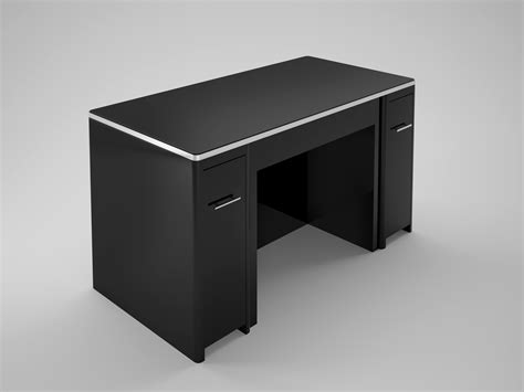 ndesky: Get Black Desk With Drawers Gif