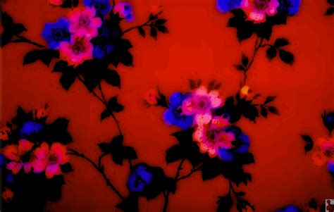 psychedelic flowers gif | WiffleGif