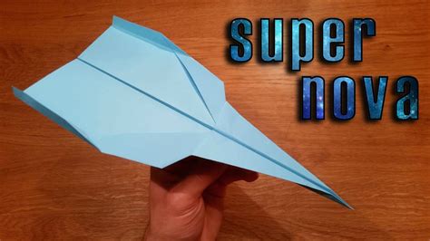 Origami ideas: Origami Paper Airplane That Flies 100 Feet