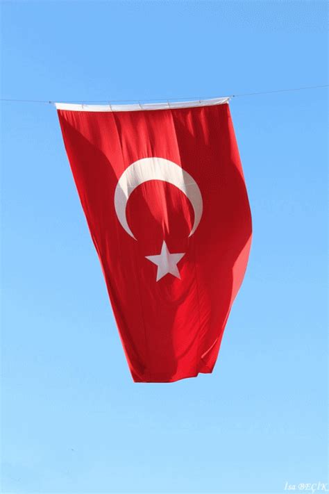 Turkish Flag 26 GIF Animated Picture