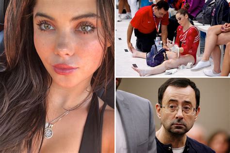 Gymnast McKayla Maroney thought monster doc Larry Nassar was going to ...