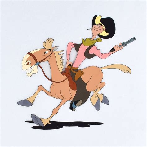 Pecos Bill and Widowmaker production cel from Melody Time