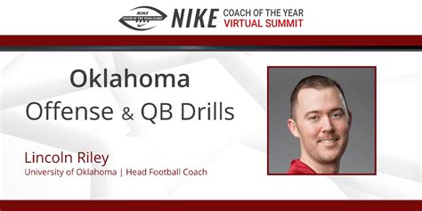 Oklahoma Offense & QB Drills with Lincoln Riley – University of ...