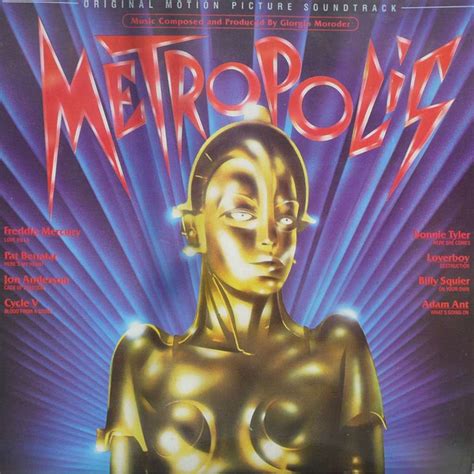 Metropolis (Original Motion Picture Soundtrack) (1984, Gatefold Sleeve ...