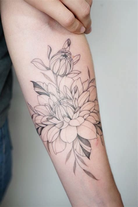 Dahlia tattoo | Женские татуировки, Татуировки тела, Татуировки