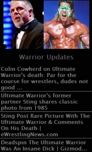 Ultimate Warrior Quotes. QuotesGram