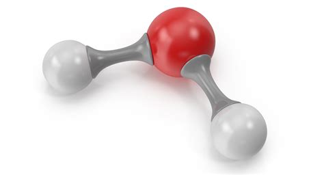 Water molecular 3D model - TurboSquid 1270212