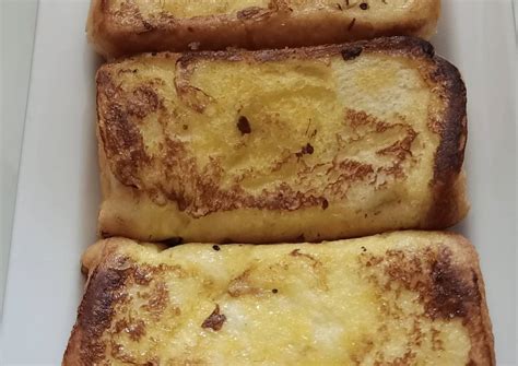 Resep French toast (roti bakar telur susu) oleh Farida Dharmawan - Cookpad