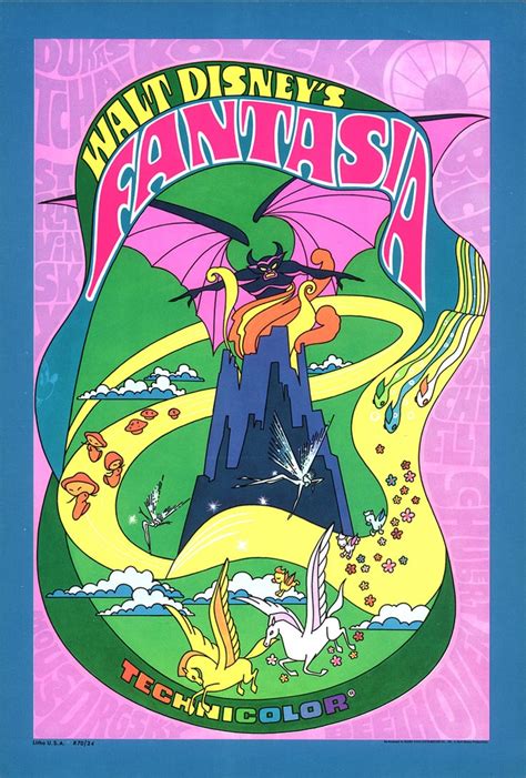 Fantasia (1940) | Disney posters, Disney movie posters, Fantasia disney