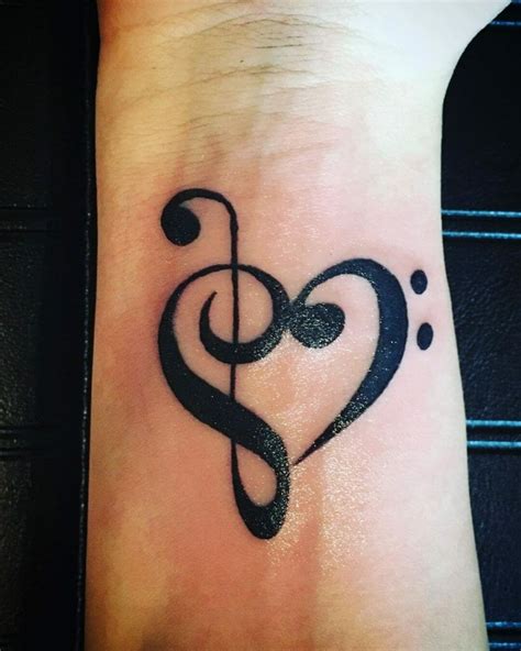 Share more than 77 bass clef and treble clef tattoo best - in.cdgdbentre