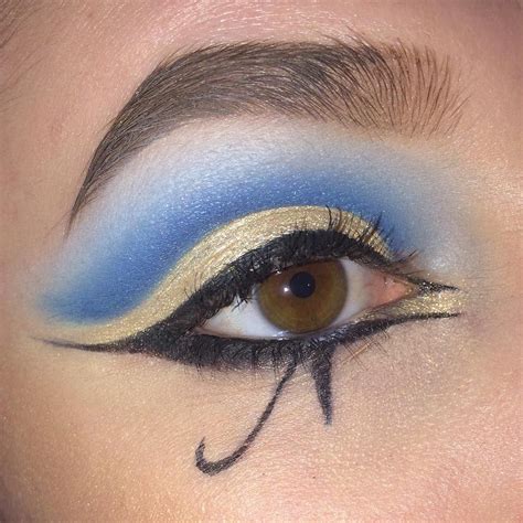 Egyptian Eye Makeup Blue