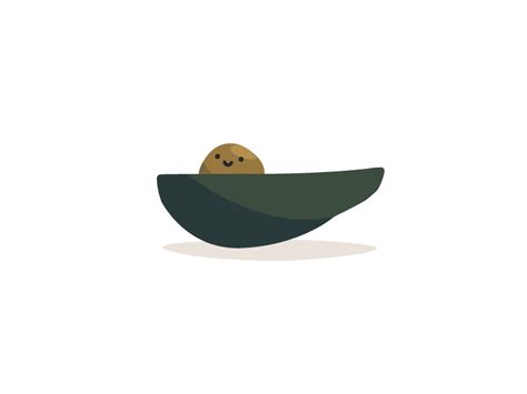 Avocado Pit by Isabella Lo on Dribbble