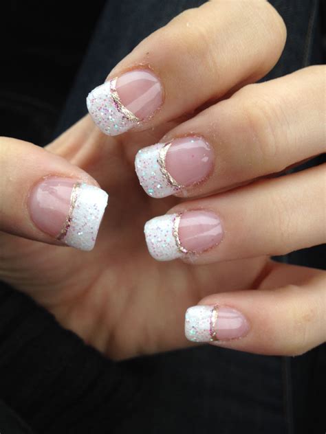 French Manicure With White Tips