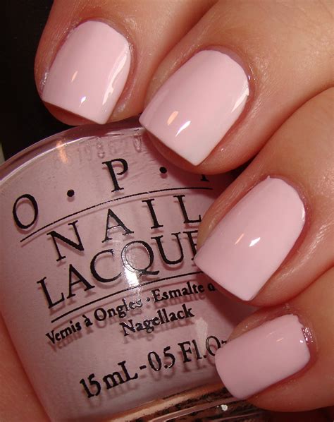 Pink Color Chart Opi Nail Polish Colors