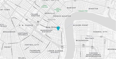 New Orleans Maps + Directions | Kimpton Hotel Fontenot