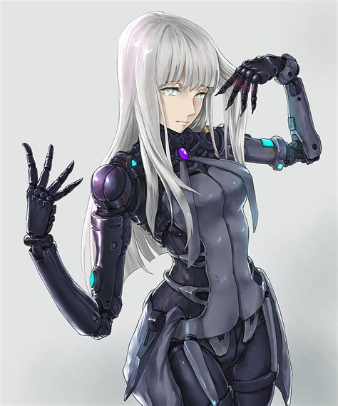 HD wallpaper: Blame!, anime girls, Cibo, fan art, cyborg, robot ...