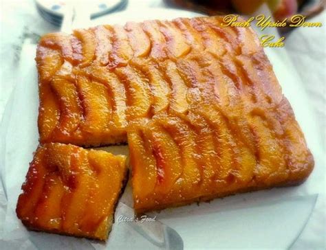 Citra's Home Diary: Peach Upside Down Cake / Cake Buah Persik.
