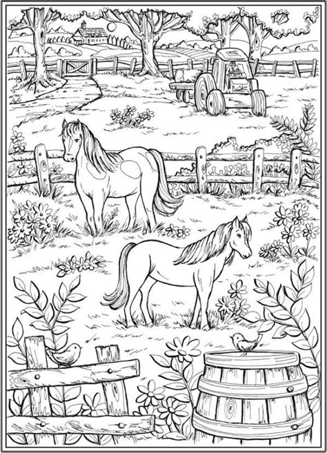 Country Life A Coloring Book For Adults - Amanda Gregory's Coloring Pages