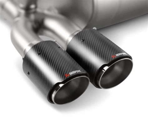 2014-2017 BMW M3 F80 Akrapovic TP-CT/26 Carbon Fiber Exhaust Tips