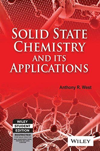 Solid state chemistry and its applications - West, Anthony R.: 9780471903772 - AbeBooks