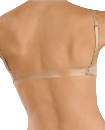 Seamless Clear Back Bra with Transition Straps - You Go Girl Cheer