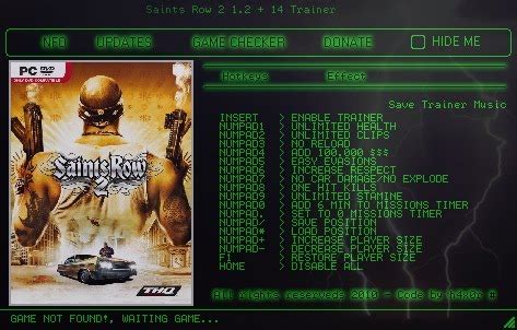 Cheats For Saints Row 2 - registerdagor