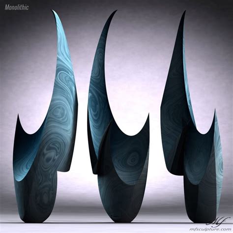 "Monolithic" | Abstract Sculptures - Mike Fields Contemporary Sculptures