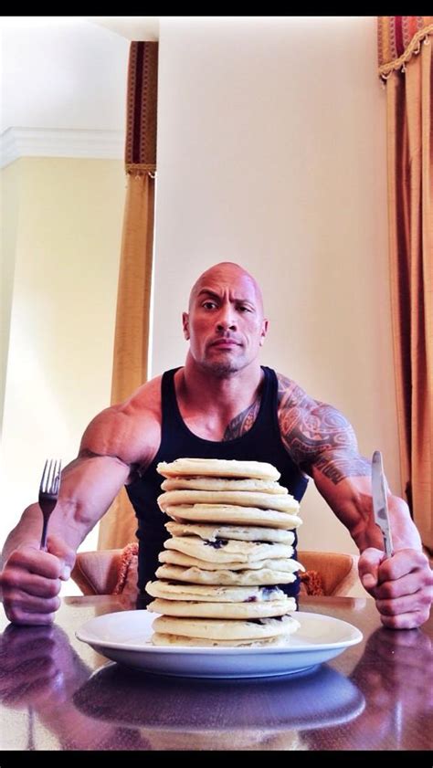 Dwayne Johnson on Twitter: "My cheat meal days are legendary. Round 1: ...