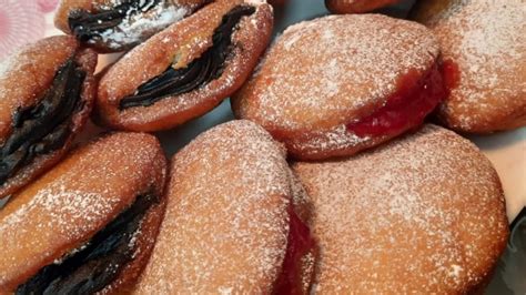 Homemade Jelly Donuts Recipe | Sufganiyot Recipe | Chocolate And Jelly Donuts | MyKitchen Pantry ...